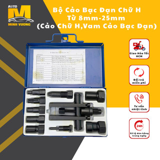 Bộ cảo bạc đạn chữ h từ 8mm-25mm