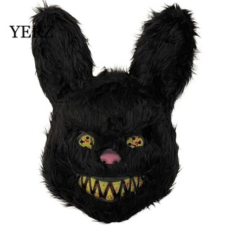 Mặt nạ Halloween, Lễ hội ma đáng sợ Mặt nạ thỏ sang trọng đẫm máu, Cosplay Sáng tạo thực tế Sân khấu Đạo cụ biểu diễn Mặt nạ gấu đẫm máu Phụ nữ