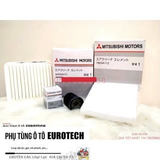Combo 3 lọc Mitsubishi Outlander 2015 -2021