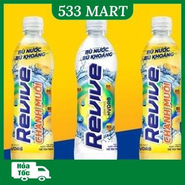 [LỐC 6 CHAI] Revive Bù khoáng/ Chanh muối 500ml