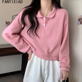 FANYIXIAO áo sơ mi nữ áo kiểu hàn quốc thanh lịch Phong cách nhí nhảnh độc đáo WCS2480LM2 35Z240830
