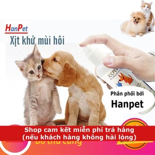 XC PET 100ml Nước hoa thú cưng Xịt khử mùi hôi cát mèo và khử mùi hôi chuồng trại mùi hôi quần áo SZ