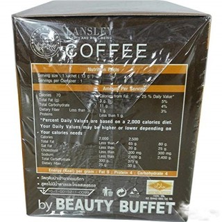 Cà phê Lansley Diet Coffee Plus Thái Lan