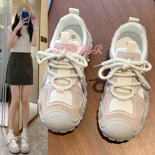 SISTER Giày Thể Thao Thiết Kế Mới Thoáng Khí Giày thể thao nữ Chống bám bụi Đa năng Tự tin Lót êm ái FYD24915HV 38Z240919