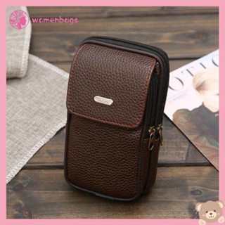 ✿ Wb ✿ Da Nam Túi Thắt Lưng Nhỏ Màu Trơn Bum Thắt Lưng Gói Thường Ngày Fanny Túi Điện Thoại A