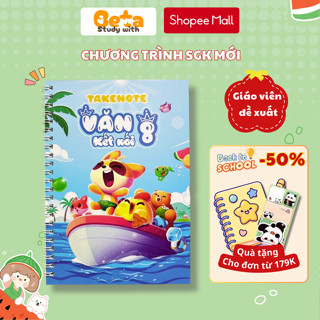 Aha - Sổ Tay Takenote Văn 8 Kết nối TAKENOTES BETA - Sổ Kiến Thức Tự Học Tốt Văn Lớp 8 - Tái bản