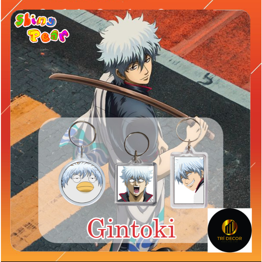 [Gintama] - Set 10/15 Sticker Sakata Gintoki anime Gintama/Linh hồn bạc dán trang trí siêu đẹp chống