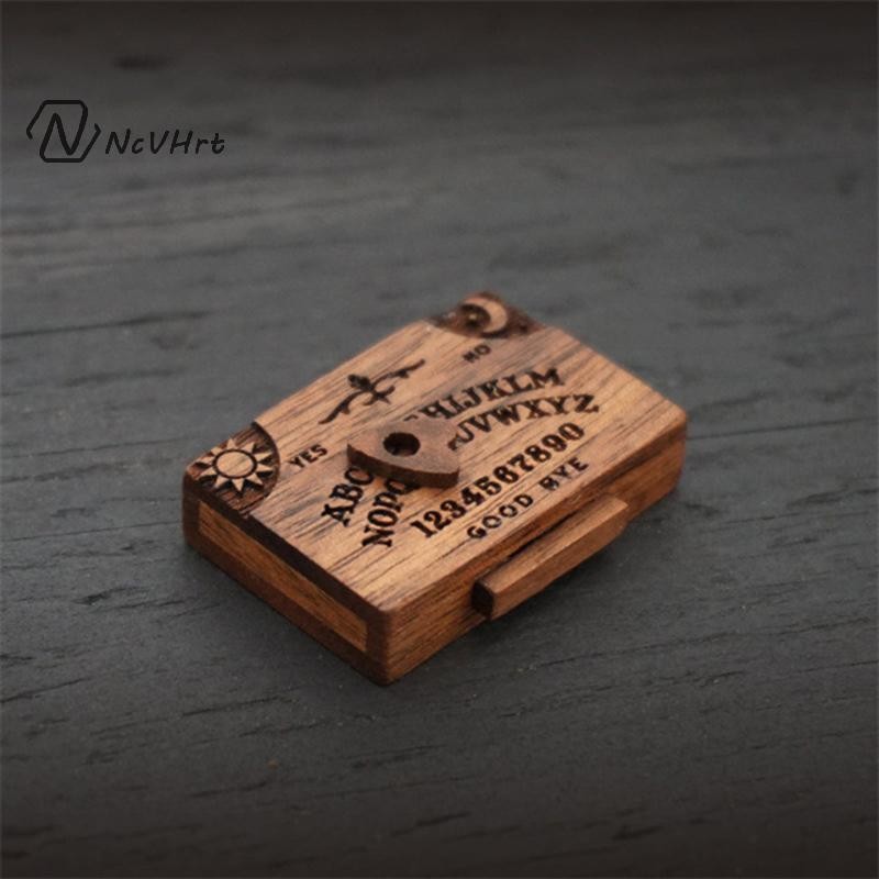 NcVHrt Thu Nhỏ Spirit Board Ngăn Kéo Ouija Board Box Trang Trí Nhà Thủ Công Còn Hàng / Mới /