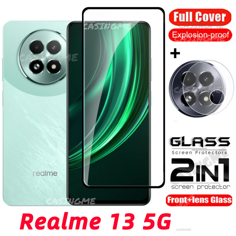 Realme 13 5G 2024 Full Cover Bảo Vệ Màn Hình Trong Suốt Cho Realme 13x 5G Realme13 13Realme 13 + Rea