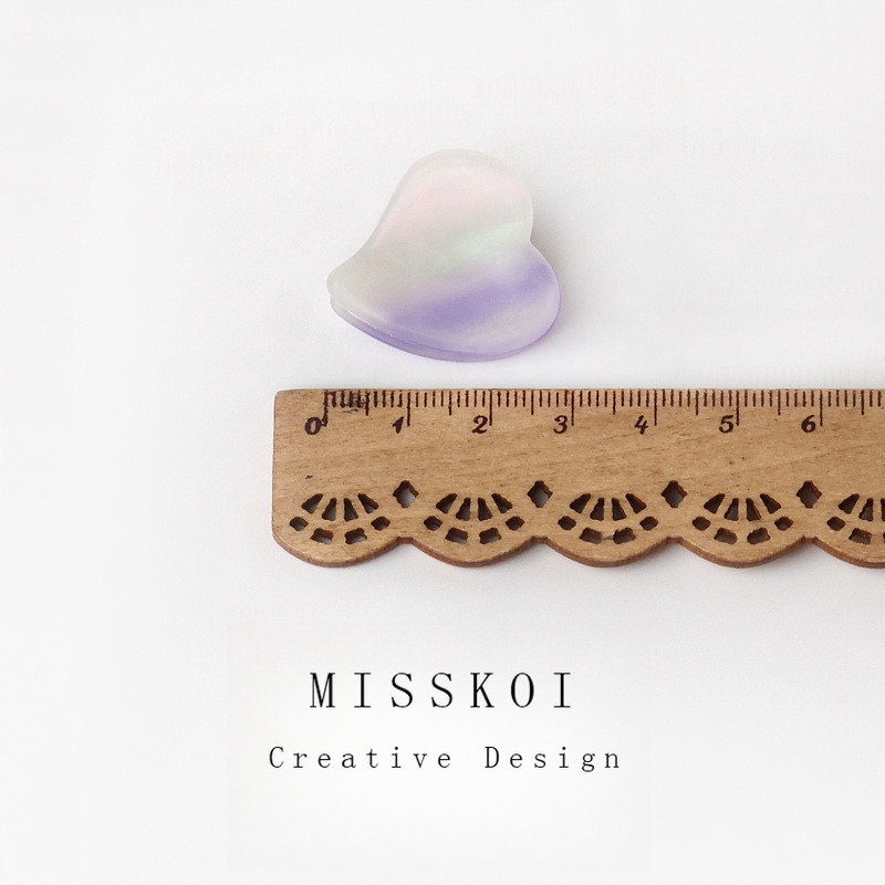 CHUANYE Tình Yêu Ngọt Ngào Nhỏ Lấy Kẹp Tóc Acetate Dễ Thương Kẹp Tóc Acetate Kẹp Tóc Cá Mập Kẹp Bên 