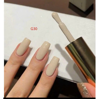  Sơn gel màu ghi sữa sơn gel màu xám ghi làm nail G26   Hiền Anh Nails 