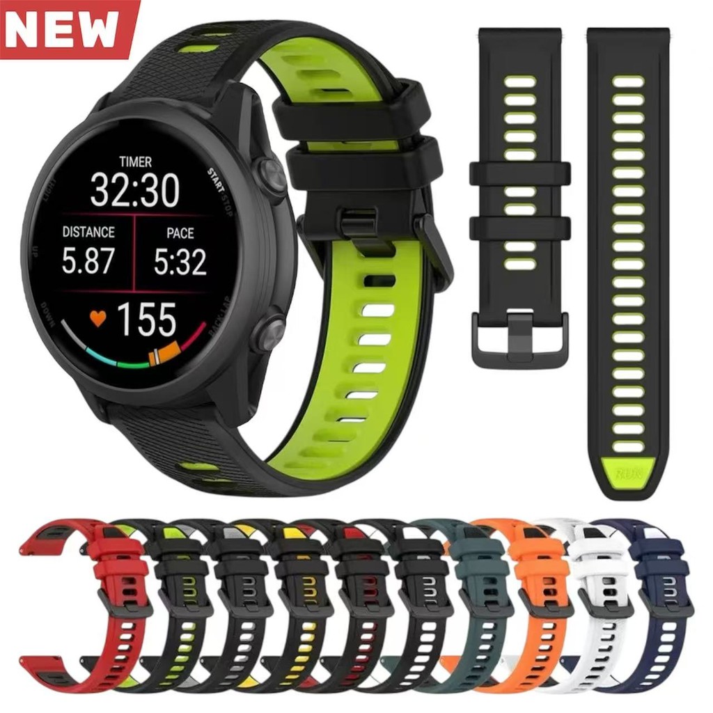 Dây đeo đồng hồ Garmin tiền thân570 / 265 / 245 / 55 / 16 / 255 / 645 / 255s / 245s / 245music Silic