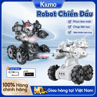  Kiumo Robot Đồ Chơi Nhảy Múa Trò Chuyện Điều Khiển Từ Xa Siêu Nhân Cảm Ứng Đa Chức Năng Quà Cho Bé 