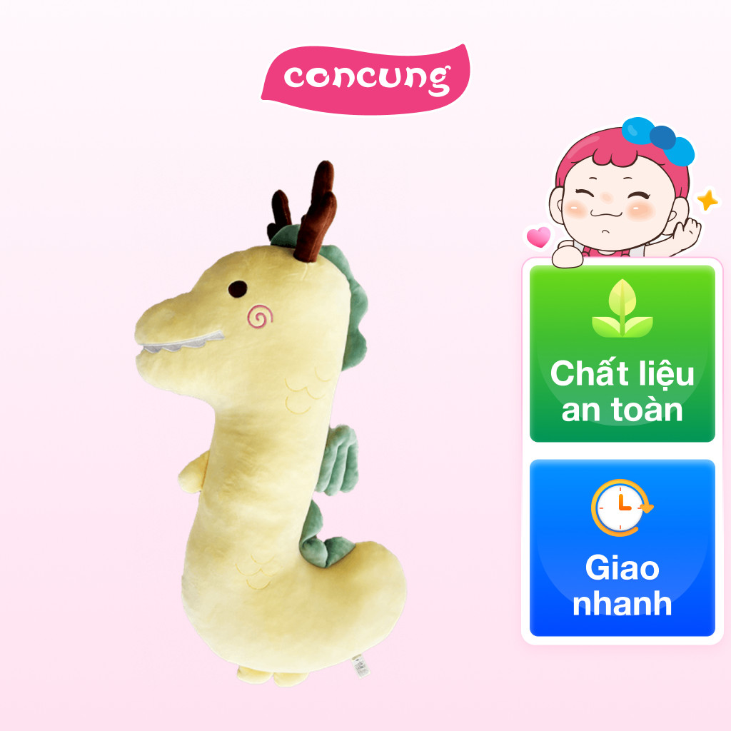 Gối ôm bé rồng vàng (ép chân không)