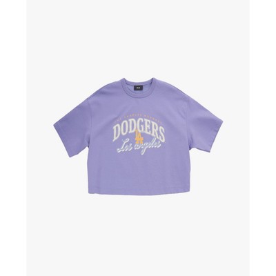 MLB - Áo croptop nữ cổ tròn tay ngắn Varsity_3FTSV0454-07VOL