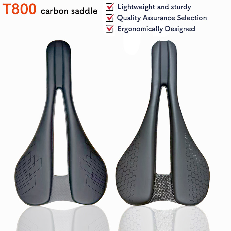 Toseek Yên Siêu Nhẹ 105g Yên Xe Carbon MTB Xe Đạp Đường Bộ Yên Xe Đạp Đua Đệm Xe Đạp Ghế Xe Đạp