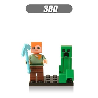 Đồ chơi mô hình lắp ráp nhân vật Minecraft độc đáo