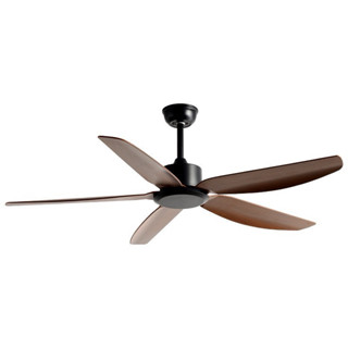 Quạt trần trang trí SIÊU MÁT, 5 Cánh nhựa ABS, Động cơ DC lõi đồng 100%, Có điều khiển