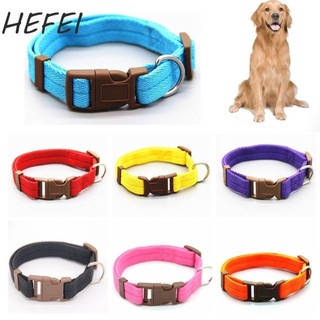 HEFEI Cổ Chó Vải Dễ Dàng Mặc Phụ Kiện Thú Cưng Giáng Sinh Cho Chó Con Mèo Con Vòng Cổ Cho Chó Con