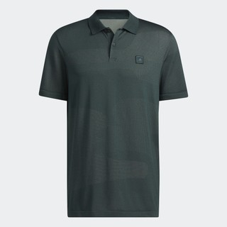 Adidas đánh gôn áo polo không đường may go-to nam màu xanh lá hf6494