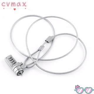 Cymx Notebook Laptop Khóa Dây Chống Trộm An Ninh Laptop Kết Hợp Khóa