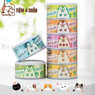 Pate Neeka cho mèo đủ vị nội địa Trung - lon 85gr giá rẻ