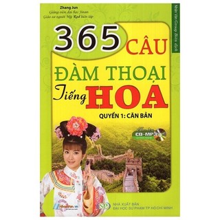 Sách 365 câu đàm thoại tiếng hoa quyển 1 cơ bản