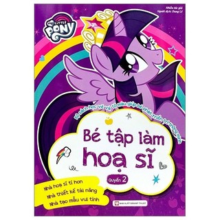 Sách - my little pony - bé tập làm họa sĩ