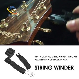 Dụng cụ điều chỉnh đàn Guitar Guitar Dụng cụ tháo cầu Pin Puller Winder Nhạc cụ có dây [houston.vn]