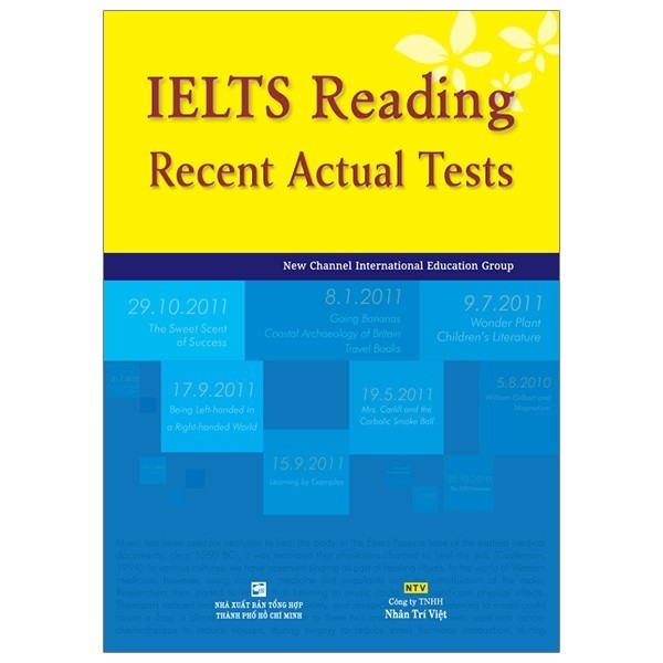 Sách Ielts Reading Recent Actual Tests