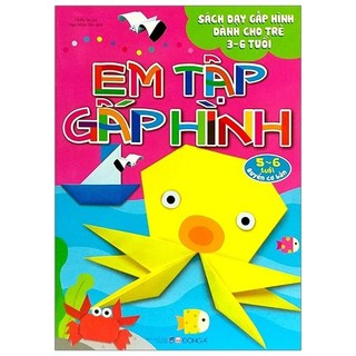 Sách - em tập gấp hình cơ bản