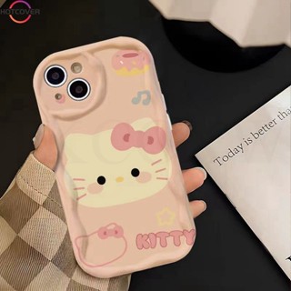 Ốp điện thoại mềm hình Hello Kitty màu hồng dễ thương cho Realme 5 Pro 5i 6i 5s 7i 8i 9i 8 Pro 10 11 C17 C15 C21Y C25Y 3D