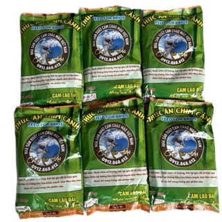 Cám tổng hợp bao xanh lão đại giành cho chim cảnh( combo 5 tặng 1)