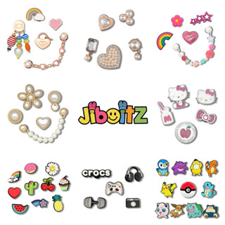Charm Crocs Jibbitz Kim Loại Bộ Khóa Giày Hoạt Hình Dễ Thương Chất Lượng Cao Hợp Kim Lỗ Giày Bộ Phụ Kiện Sticker Dép Crocs
