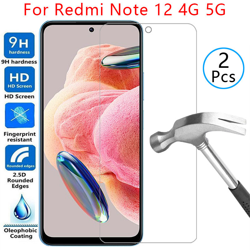 Ốp kính cường lực cho xiaomi redmi Note 12 4g 5g bìa trên note12 note not12 điện thoại coque xiomi x