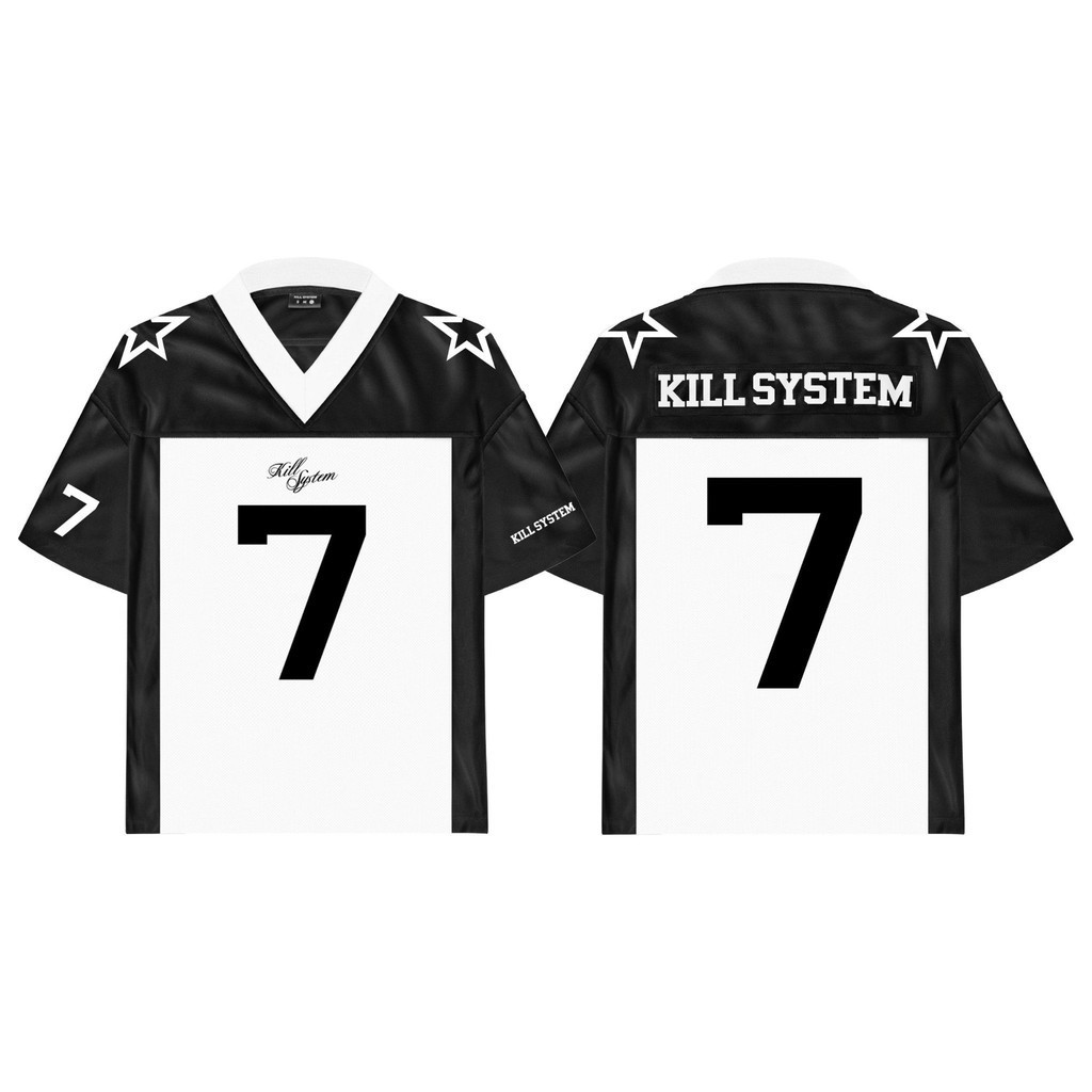 Áo sơ mi Jersey Oversize "9" Kill System