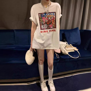 Áo thun Cotton khô 3158 ngắn tay in hình tranh sơn dầu
