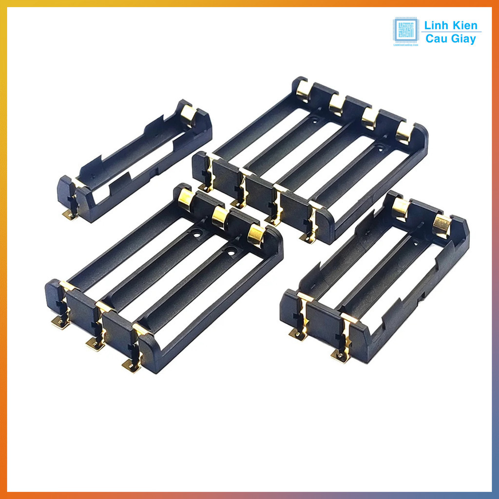 [Có sẵn] Đế pin 18650 chân hàn SMD VS2