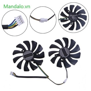 Met 2 Chiếc 85mm HA9010H12F-Z 4Pin 12V VGA Quạt Card Đồ Họa Quạt Làm Mát Cho Inno3D GTX 1060 Quạt