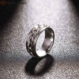 Nhẫn cưới dạng dây xích thời trang cổ điển