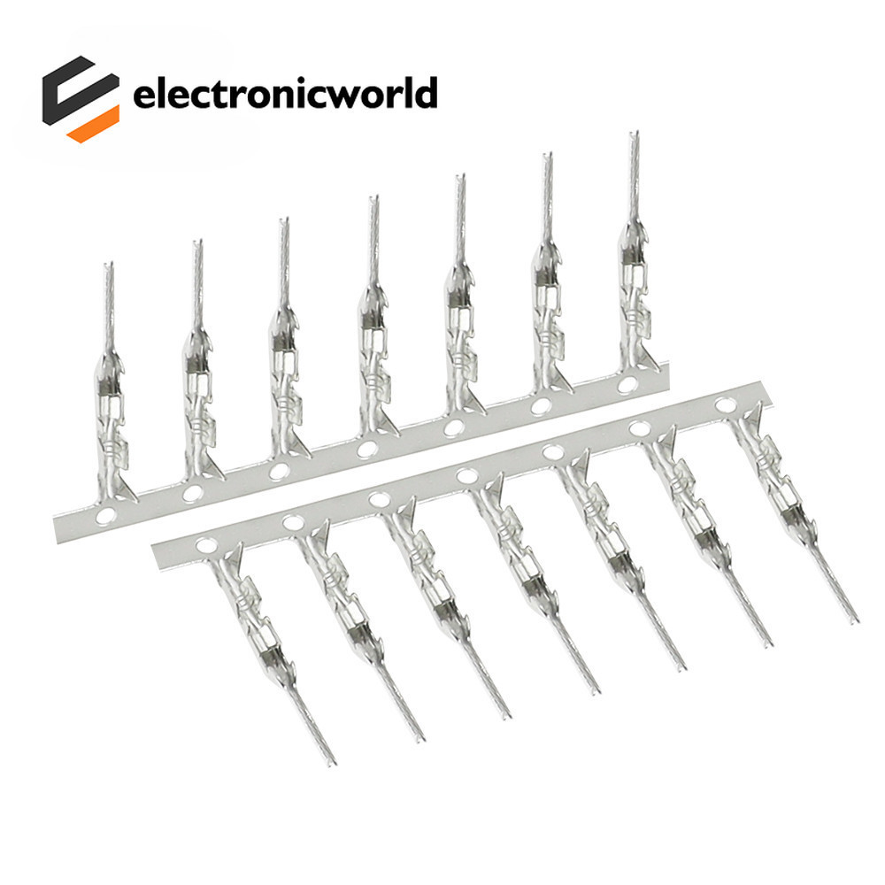 100 Chiếc 2.54 Mm Nam Pin Dupont Reed Dupont Jumper Dây 2.54 Dupont languette Kết Nối Thiết Bị Đầu C