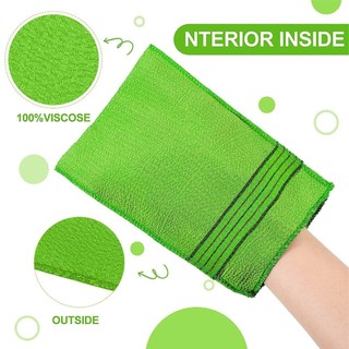Body Scrub Mitt Hàn Quốc Tẩy Tế Bào Chết Khăn Tắm Làm Sạch Sâu Và Tẩy Tế Bào Chết Tẩy Tế Bào Chết M6w0
