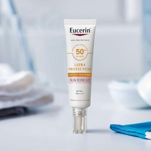 Tinh Chất Chống Nắng Eucerin Ultra Protection Sun Tone Up SPF50 30ml