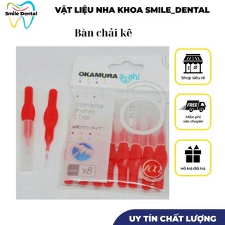 Bàn chải kẽ ,bàn chải kẽ Nhật Bản - Bàn chải niềng răng