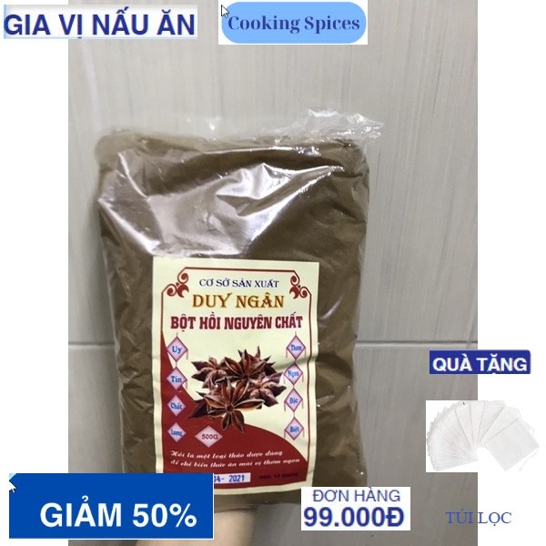 500gr Bột Hồi xay nguyên chất