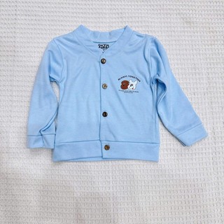 Aó khoác bomber cotton nỉ mỏng 5 màu cho bé 3 đến 12kg