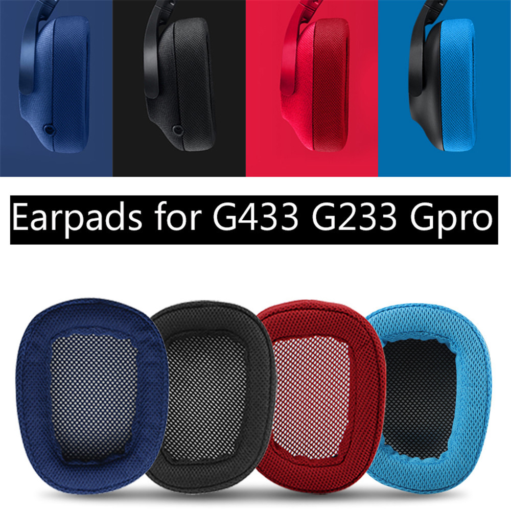 Đệm thay thế miếng đệm tai cho tai nghe Logitech G433 G233 G PRO