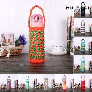 HULEQQI Túi đựng cốc có thể tái sử dụng Phụ kiện cắm trại ngoài trời Túi đựng chai nước
