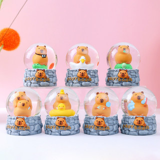  Hộp mù Kapi Bala mới sáng tạo Quả cầu pha lê phát sáng trang trí để bàn đồ trang trí hoạt hình dễ thương quà tặng ngày trẻ em