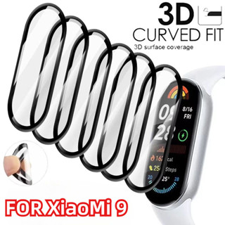 1 Chiếc Cong Cho Xiaomi Band 10 9 8 7 Màn Hình Phim Bảo Vệ Chống Trầy Xước Bảo Vệ Toàn Diện Cho Mi Band 6 5 4 3 Đồng Hồ Thông Minh Phụ Kiện